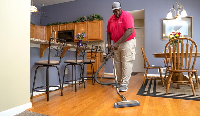 Professional floor cleaning service
