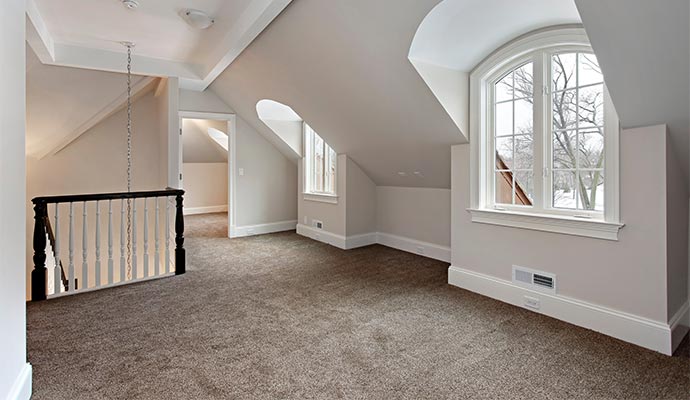 Clean and polished carpet