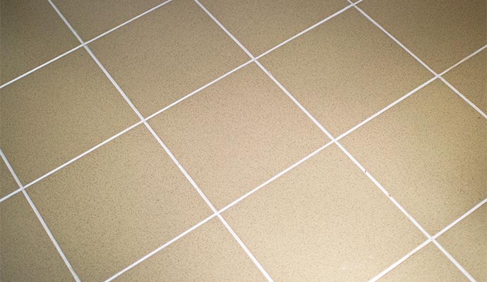 Clean tile and grout