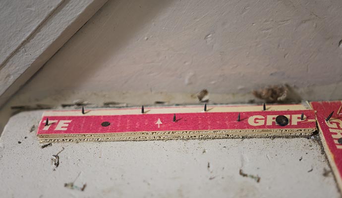 installing carpet tack strip