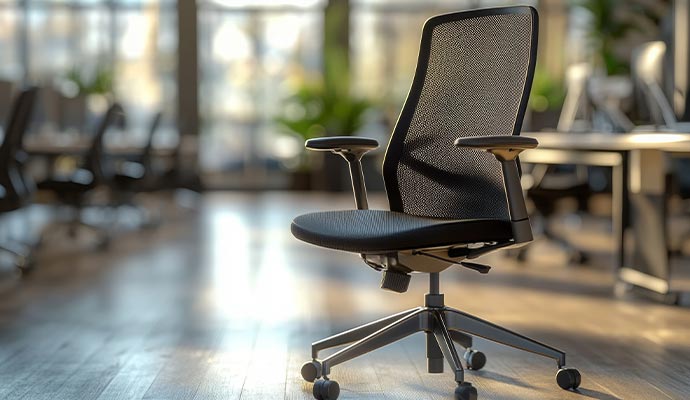 Clean office chair