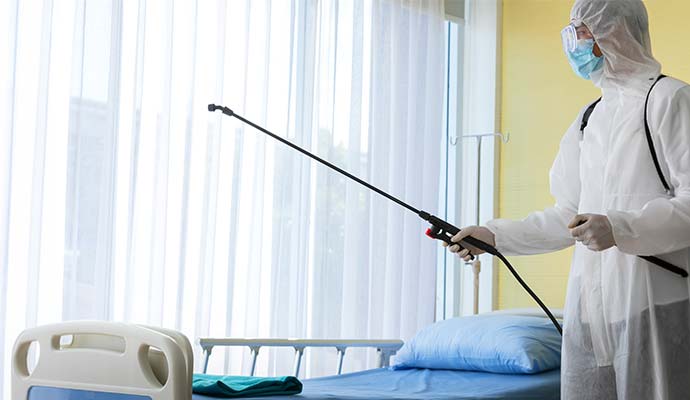 Hospital disinfecting service