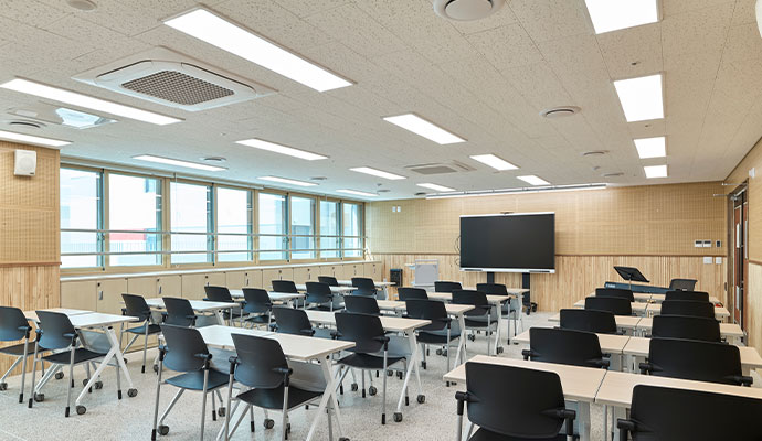 Neat and clean environment in a college