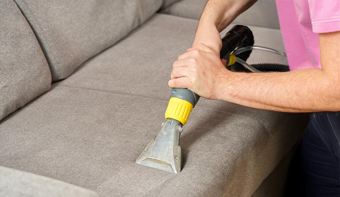 Professional couch cleaning service