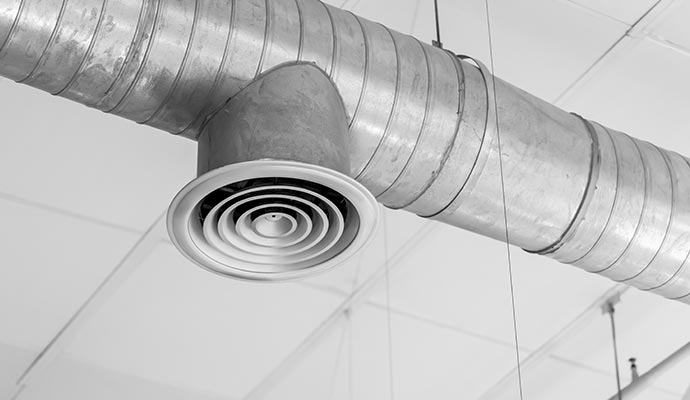 A clean air duct