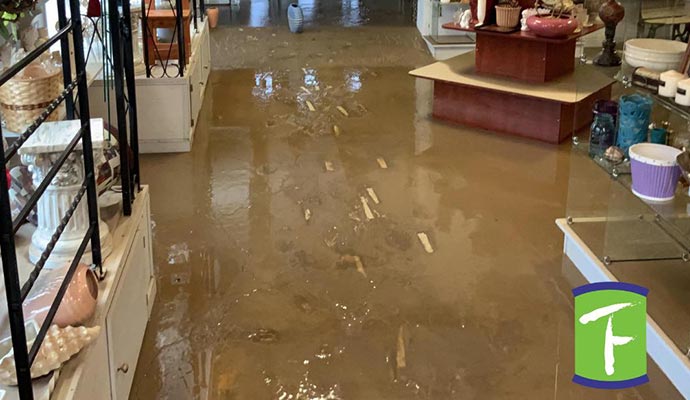 flood damage restoration in Columbus