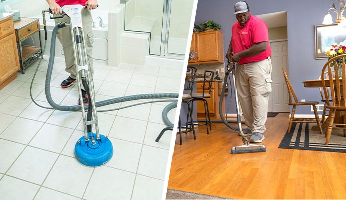 professionally floor cleaning in Columbus