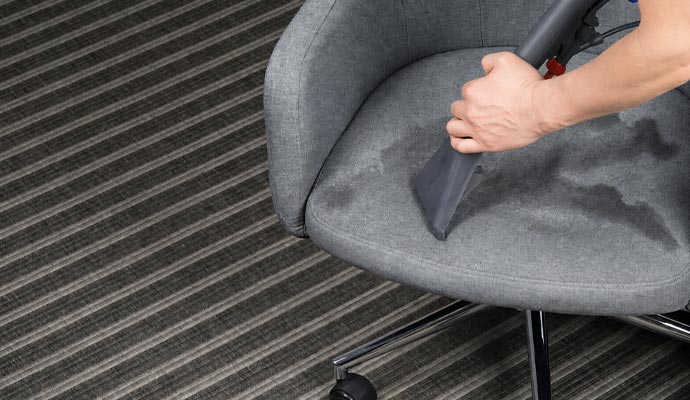 Office chair upholstery cleaning