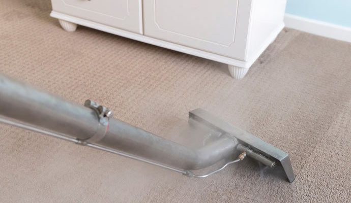 Hot water extraction service for carpet