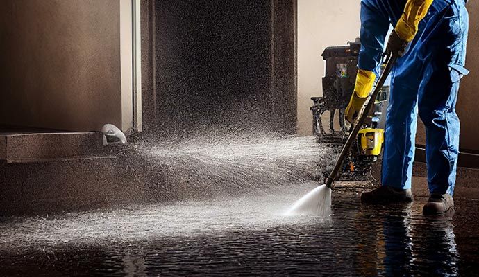 Sewage removal service