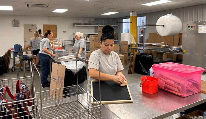 Specialty cleaning contents restoration service.